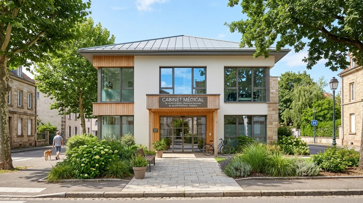 Cabinet médical moderne et accueillant à Belfort, accessible et rassurant