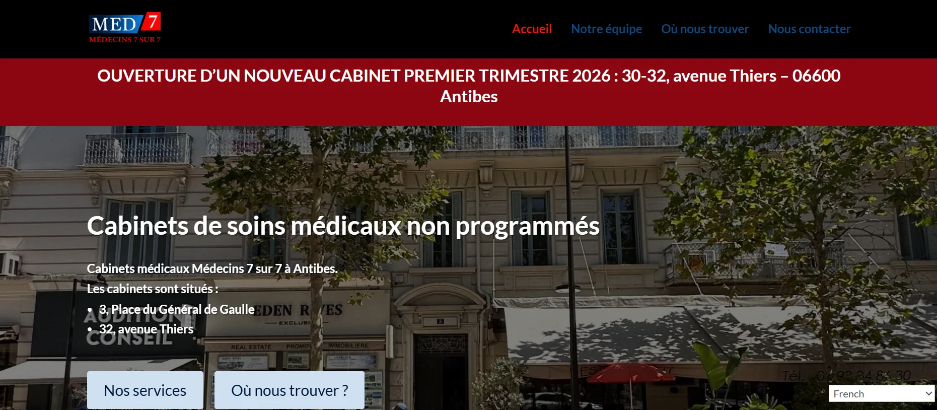 medecin 7/7 antibes