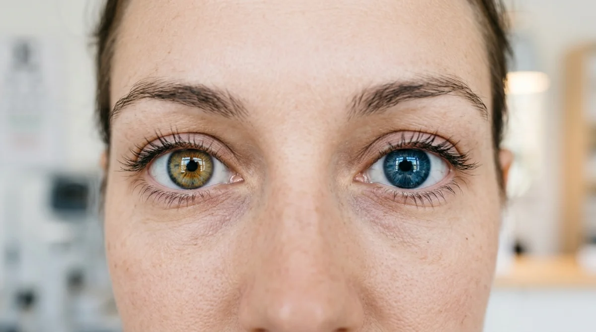 Gros plan détaillé sur des yeux humains expressifs, une partie du corps en y essentielle à l'anatomie.
